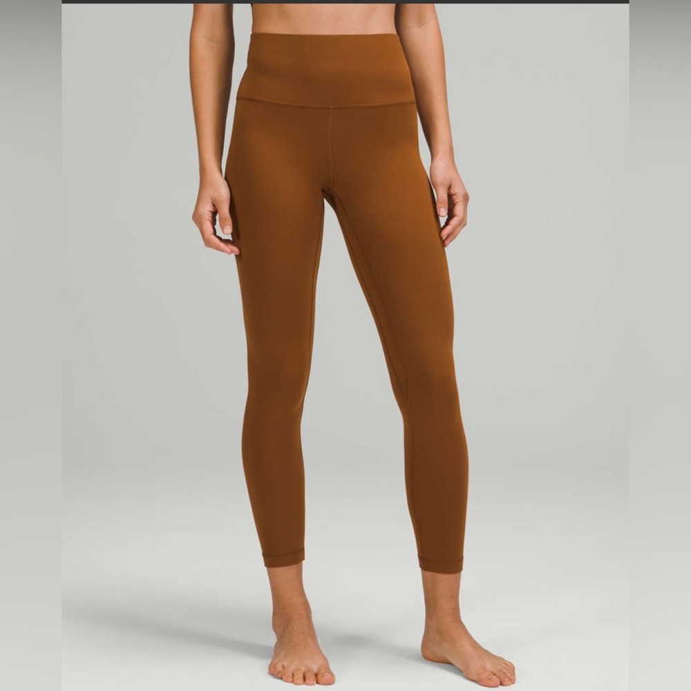 Lululemon Align High-Rise Pant 25" Copper Brown Size 20